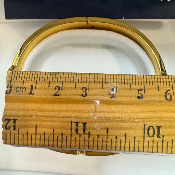 💕HOST PICK💕Frey Wille Royal Clasp Gold Enamel Bangle Claude Monet "Iris". - Picture 12 of 15